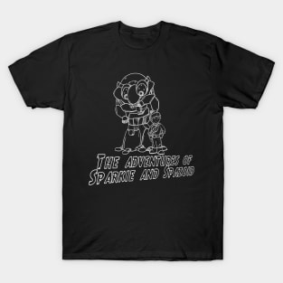 The adventures of Sparkie and Spazoid T-Shirt